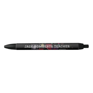 Monogram sterren zwarte inkt pen