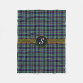 Monogram Stevenson Tartan Fleece Deken (Voorkant)