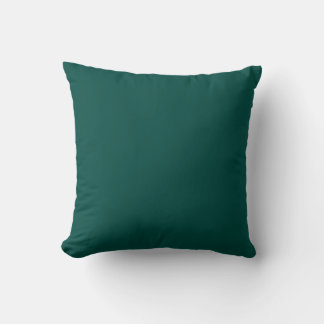 MONOGRAM stevig blauwgroen blauw aangepast Kussen