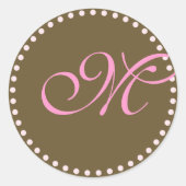 Monogram Sticker (Voorkant)