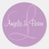 Monogram Sticker (Voorkant)