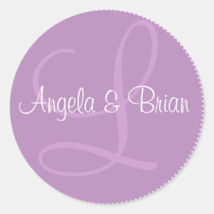 Monogram Sticker