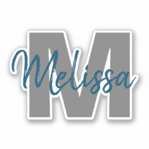 Monogram Sticker