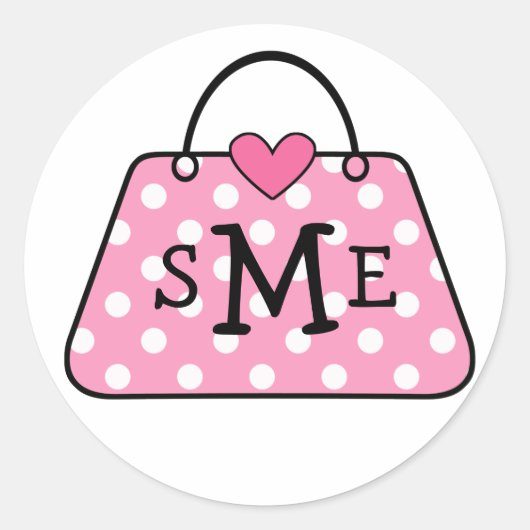 Monogram Sticker (#LABL 020) (Voorkant)