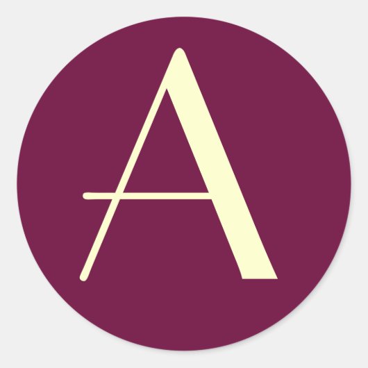 Monogram Stickers (Voorkant)