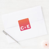 Monogram Stickers (Envelop)