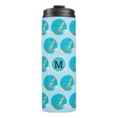 Monogram -stijl Waterski Thermosbeker (Voorkant)