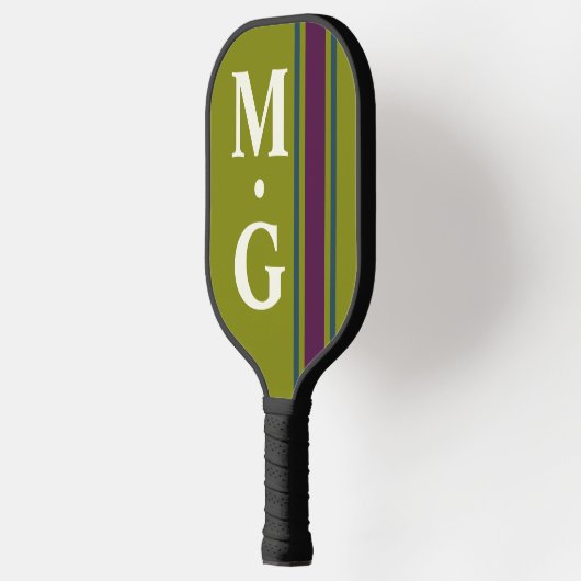 Monogram stijlvolle preppy pickleballer bat pickleball paddle (Links)