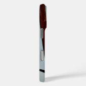 Monogram Stijlvolle Rode Vliegtuigfoto, Luchtvaart Case-Mate iPhone Case (Achterkant / Rechts)