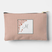 Monogram stofpervlape Stripe Terracotta Butterfly Etui (Achterkant)
