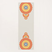 Monogram Stralende Egeïsche Zomer Siermandala Yogamat (Achterkant)