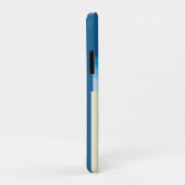 Monogram strand surfen iPhone / iPad hoesje (Achterkant/rechts)