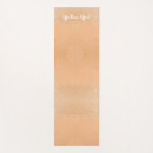 Monogram Strand Yogamat (Voorkant)