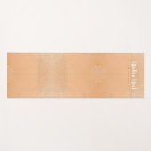 Monogram Strand Yogamat (Voorkant (horizontaal))