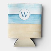 Monogram strand zomer blikjeskoeler (Voorkant)