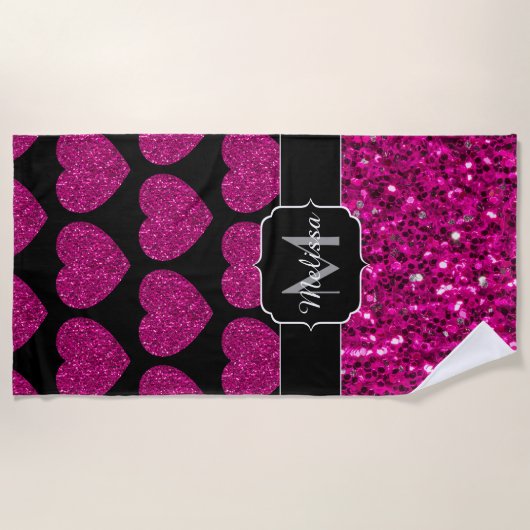 Monogram Strandlaken (Voorkant)