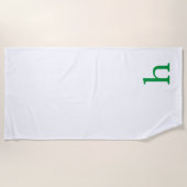 Monogram Strandlaken (Voorkant)