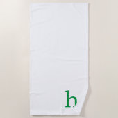Monogram Strandlaken (Voorkant)