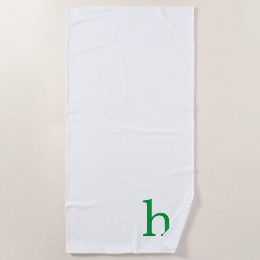 Monogram Strandlaken (Voorkant)