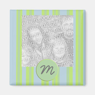 monogram strepen lijst magneet