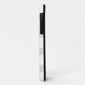 Monogram Stripe Iphone 5 Hoesje (Achterkant/links)