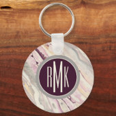 Monogram | stromend I Sleutelhanger (Voorkant)