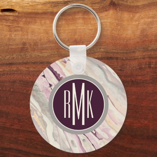 Monogram | stromend I Sleutelhanger (Voorkant)