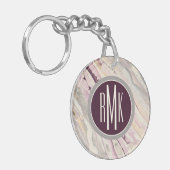 Monogram | stromend I Sleutelhanger (Voorkant Links)