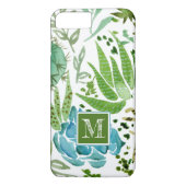 Monogram | Succulent veld I Case-Mate iPhone Case (Achterkant)