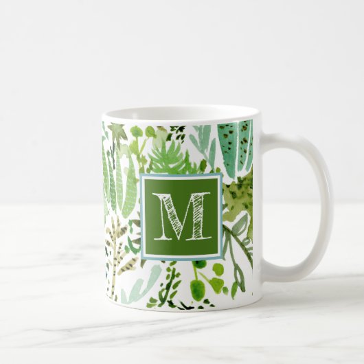 Monogram | Succulent veld I Koffiemok (Rechts)