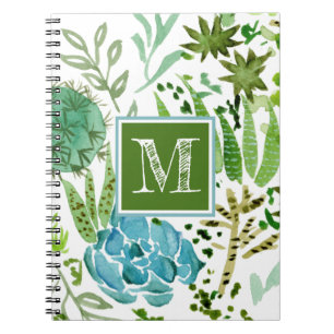 Monogram   Succulent veld I Notitieboek