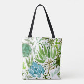 Monogram | Succulent veld I Tote Bag (Achterkant)