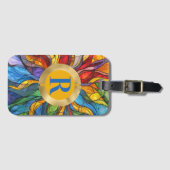 Monogram Sun Glas in lood Bagagelabel (Voorkant (horizontaal))