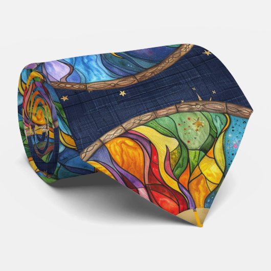 Monogram Sun Glas in lood Stropdas (Opgerold)