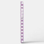 Monogram Super Cute and Girly Polka Dot Pattern Case-Mate iPhone Case (Achterkant / Links)