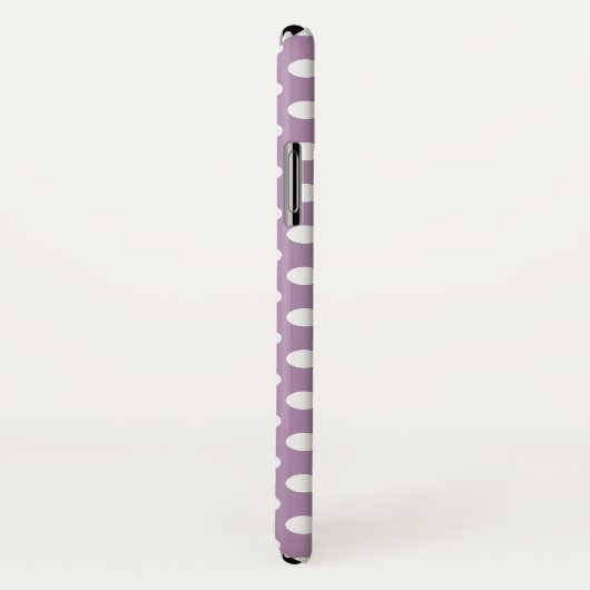 Monogram Super Cute and Girly Polka Dot Pattern Case-Mate iPhone Case (Achterkant / rechts)