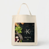 Monogram superieure voedselkookinstallaties tote bag (Voorkant)