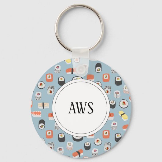 Monogram Sushi Sleutelhanger (Voorkant)