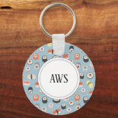 Monogram Sushi Sleutelhanger (Voorkant)