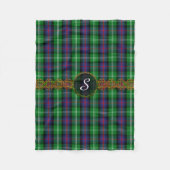 Monogram Sutherland Tartan Fleece Deken (Voorkant)