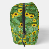 Monogram Swirls of Sunflower Gedrukt Toilettasje (Rechts)