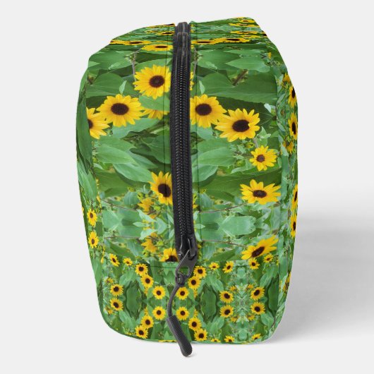 Monogram Swirls of Sunflower Gedrukt Toilettasje (Rechts)