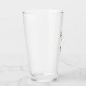 Monogram T - 16 oz glas (Rechts)