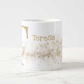 Monogram "T" Jumbo Mok Soep Ijs (Voorkant)