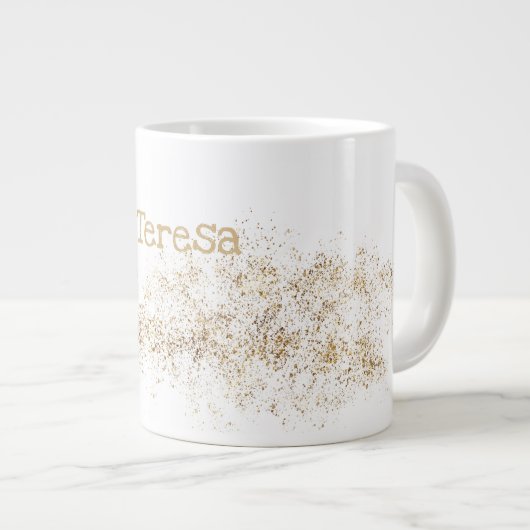 Monogram "T" Jumbo Mok Soup Ice Cream (Voorkant rechts)