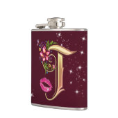 Monogram T Maatkolf, 6 oz. Heupfles (Links)