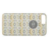 Monogram | Tapestry Rosette II Case-Mate iPhone Case (Achterkant (Horizontaal))