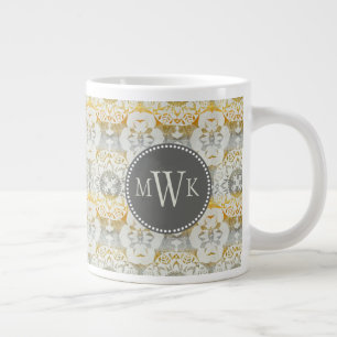 Monogram   Tapestry Rosette II Grote Koffiekop