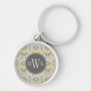 Monogram   Tapestry Rosette II Sleutelhanger
