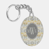 Monogram | Tapestry Rosette II Sleutelhanger (Voorkant Links)